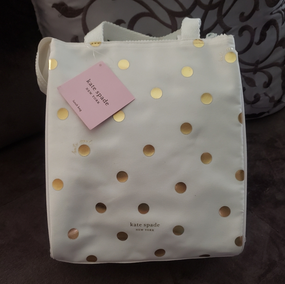 New Kate Spade Soft Cooler Lunch Bag - Picture 7 of 16